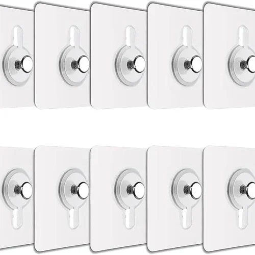 Self Adhesive Wall Hooks (10 Pcs)