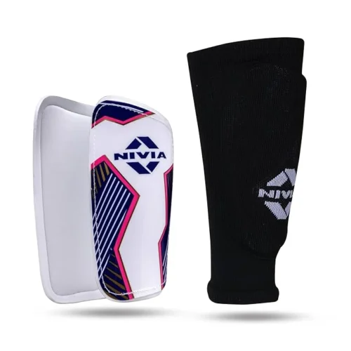 Nivia Classic Shin Guards with Sleeves