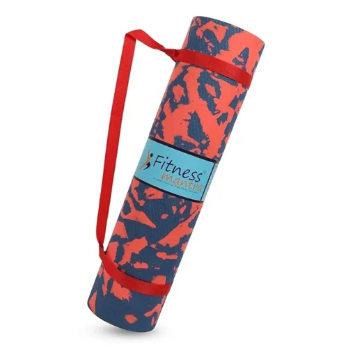 Fitness Mantra 4mm Marble Design Yoga Mat